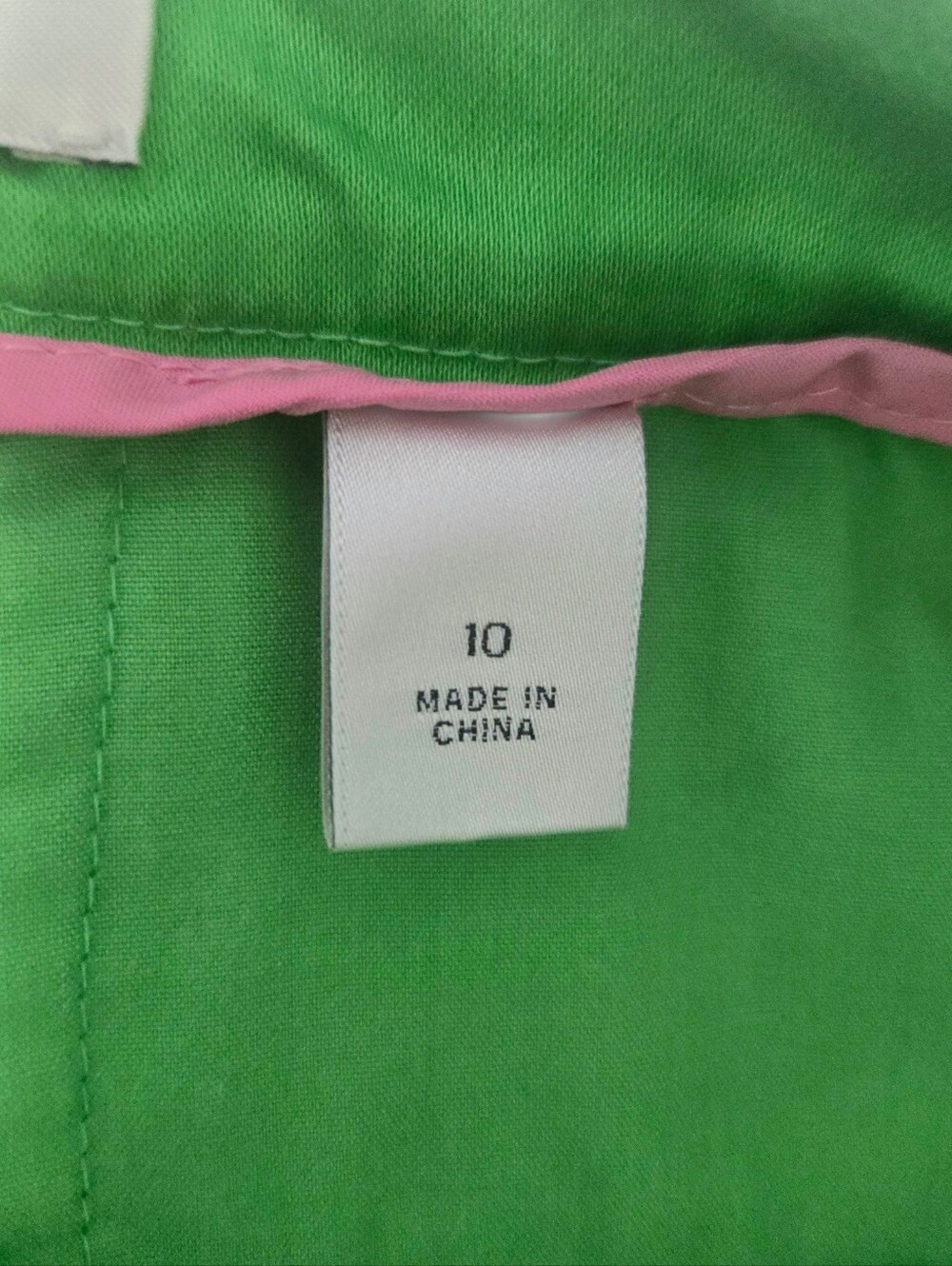 Liz Claiborne Jackie, bermuda shorts. Green, Size 10 - Picture 11 of 12